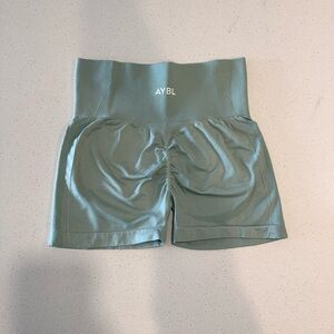 AYBL Women's Teal EMPOWER SEAMLESS SHORTS